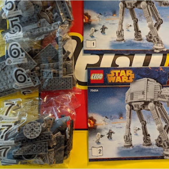 75054 Star Wars Lego Set AT-AT Ep. 4/5/6 75054 Brand New, Sealed, No Box - Picture 6 of 11